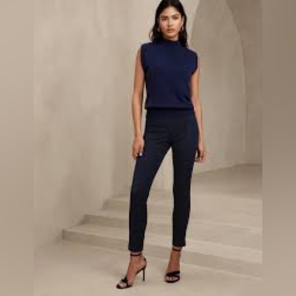 Banana Republic High-Rise Sloan stretch pant